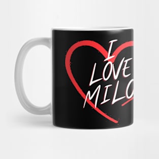 I Love Milo Mug